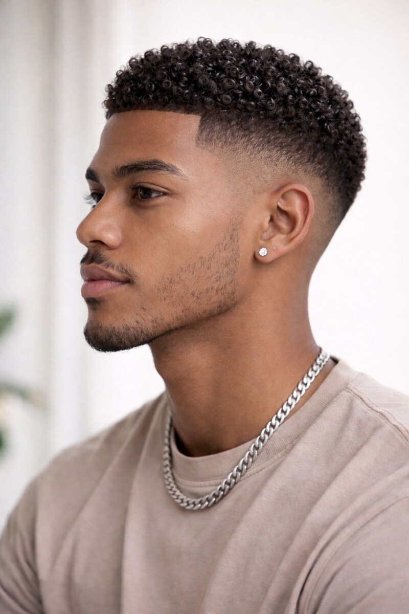 Technique dégradé cheveux afro