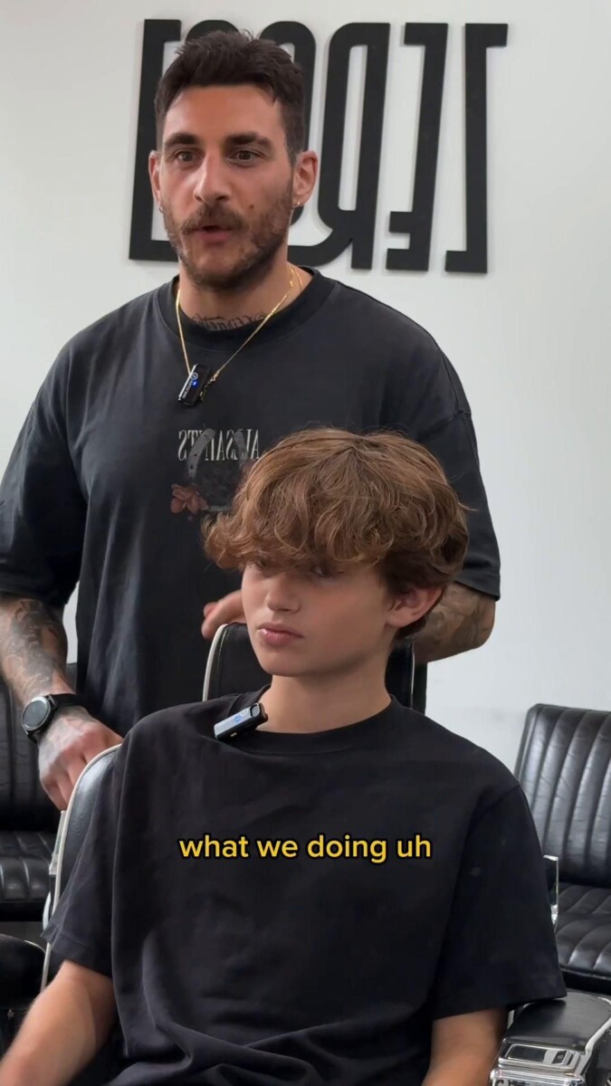 Coiffure garçon cheveux longs