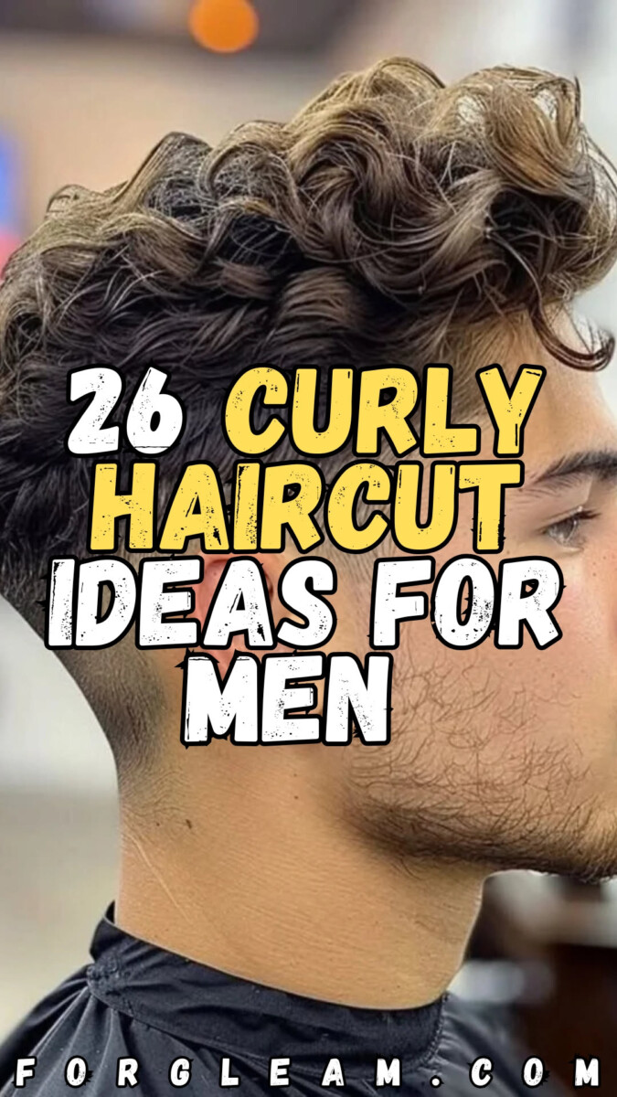 Coupe ondulée chic homme