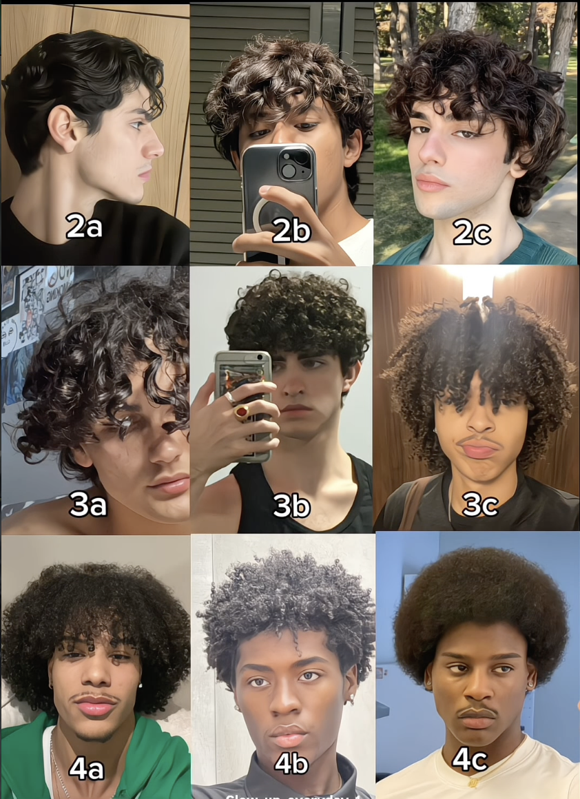 Coupe ondulée chic homme