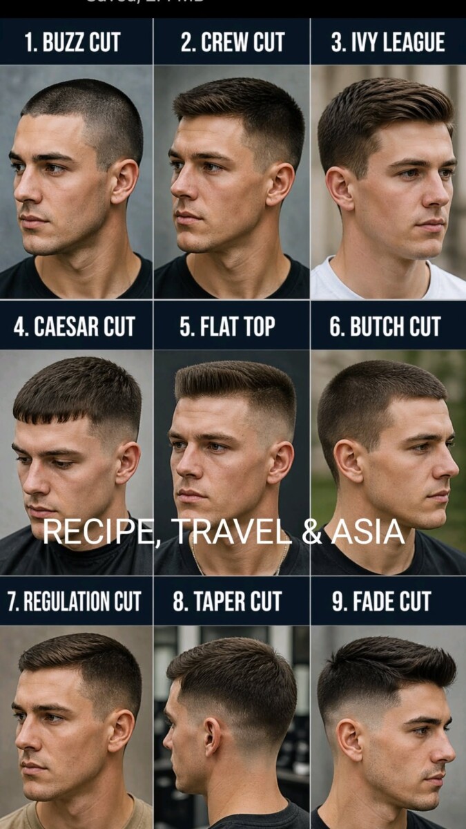 Tendance coupe militaire homme