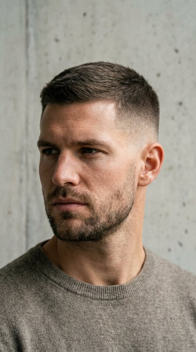 Dégradé simple pour hommes
