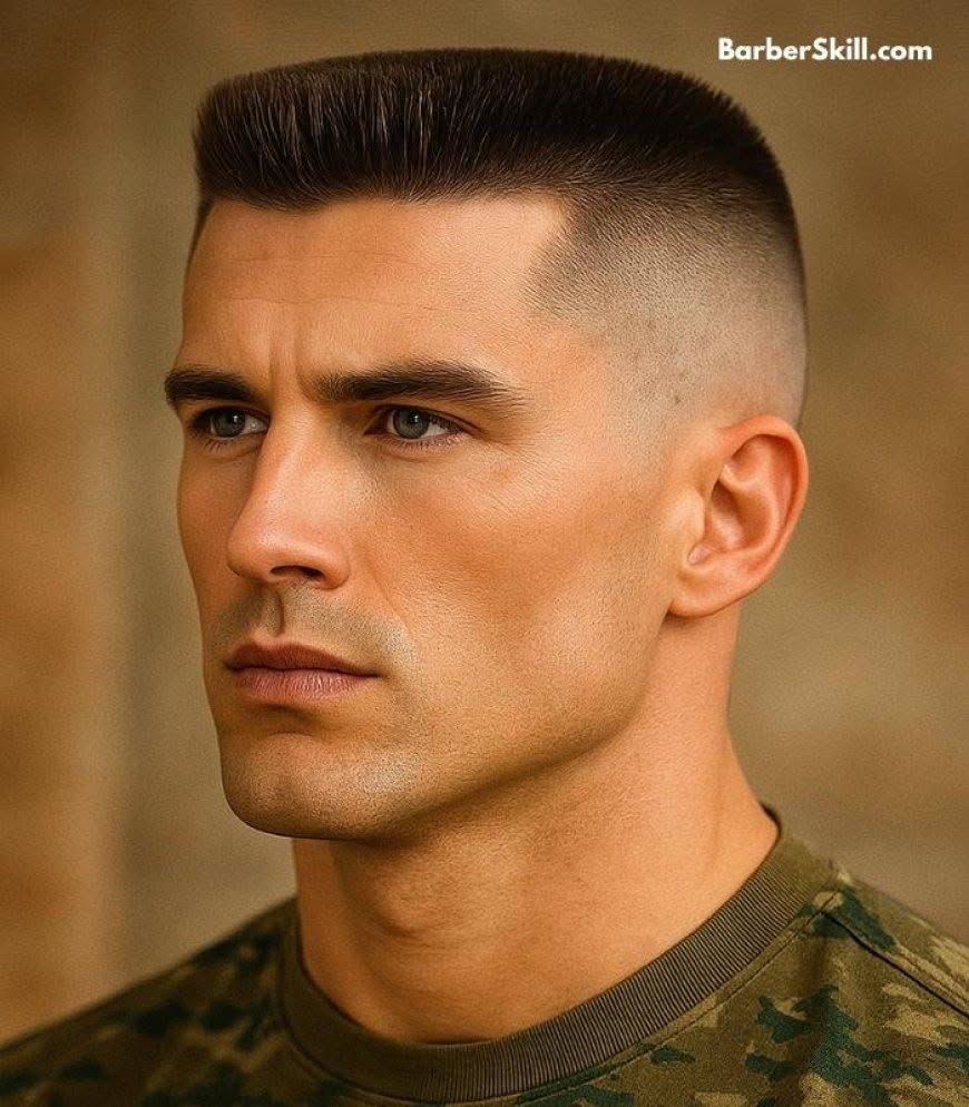 Tendance coupe militaire homme