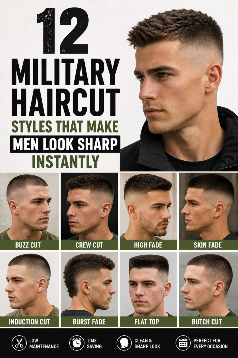 Entretien coupe militaire homme