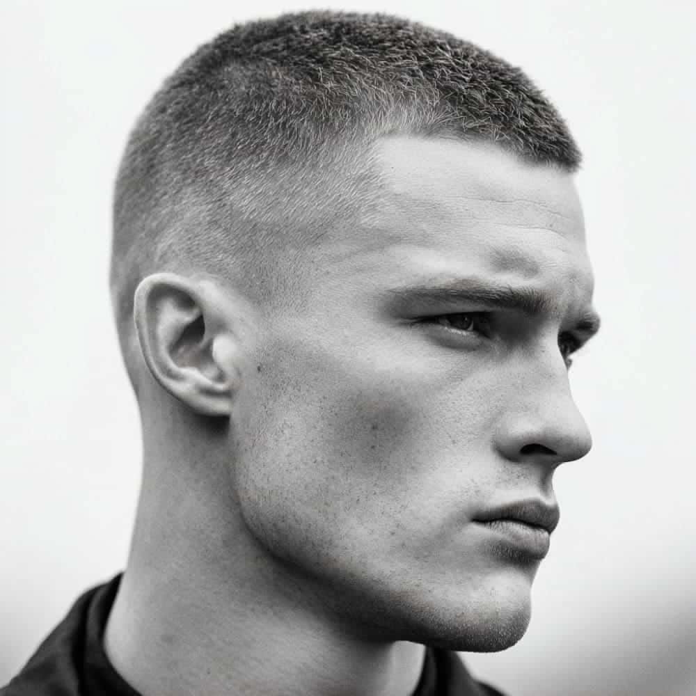 Tendance coupe militaire homme