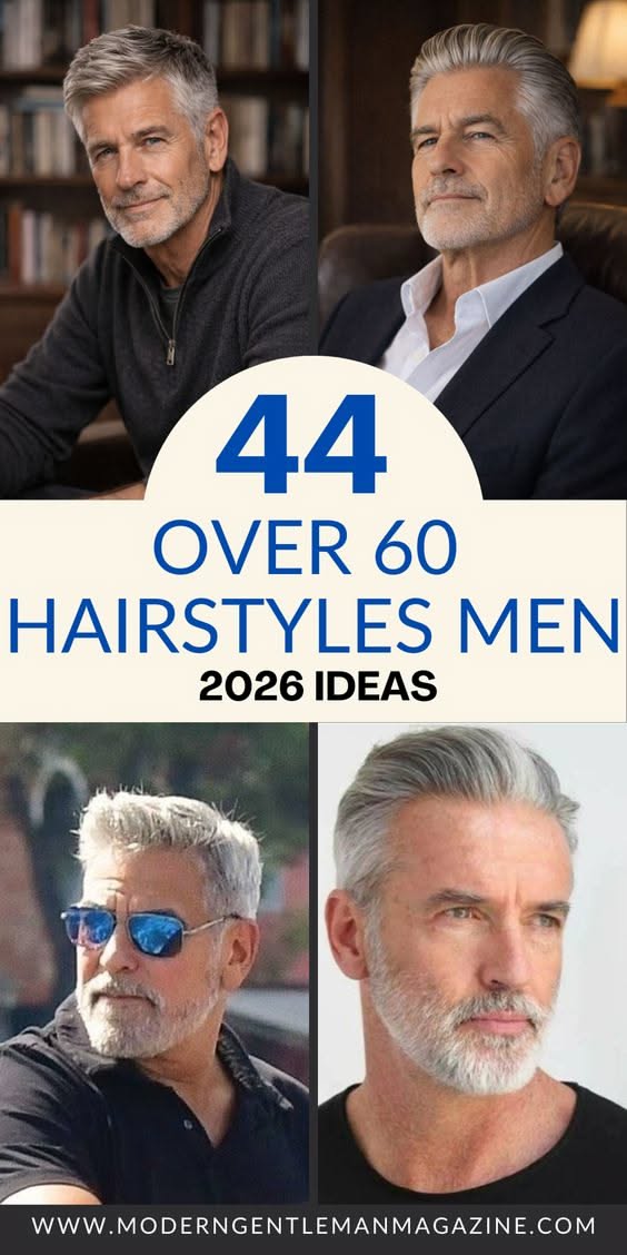 Style cheveux homme mature