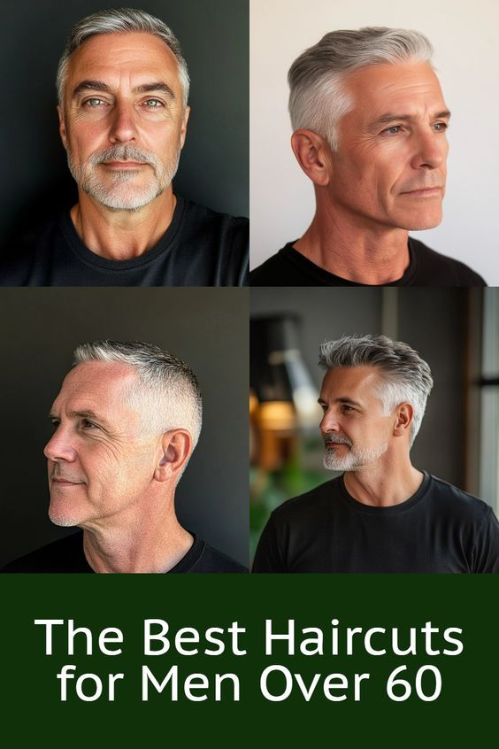 Tendance coiffure homme 60 ans