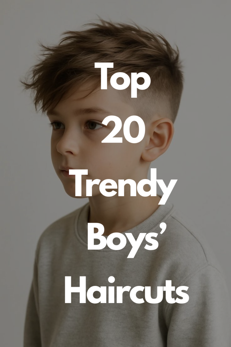 Style cheveux enfant