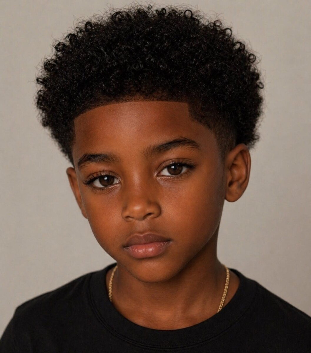 Style cheveux enfant