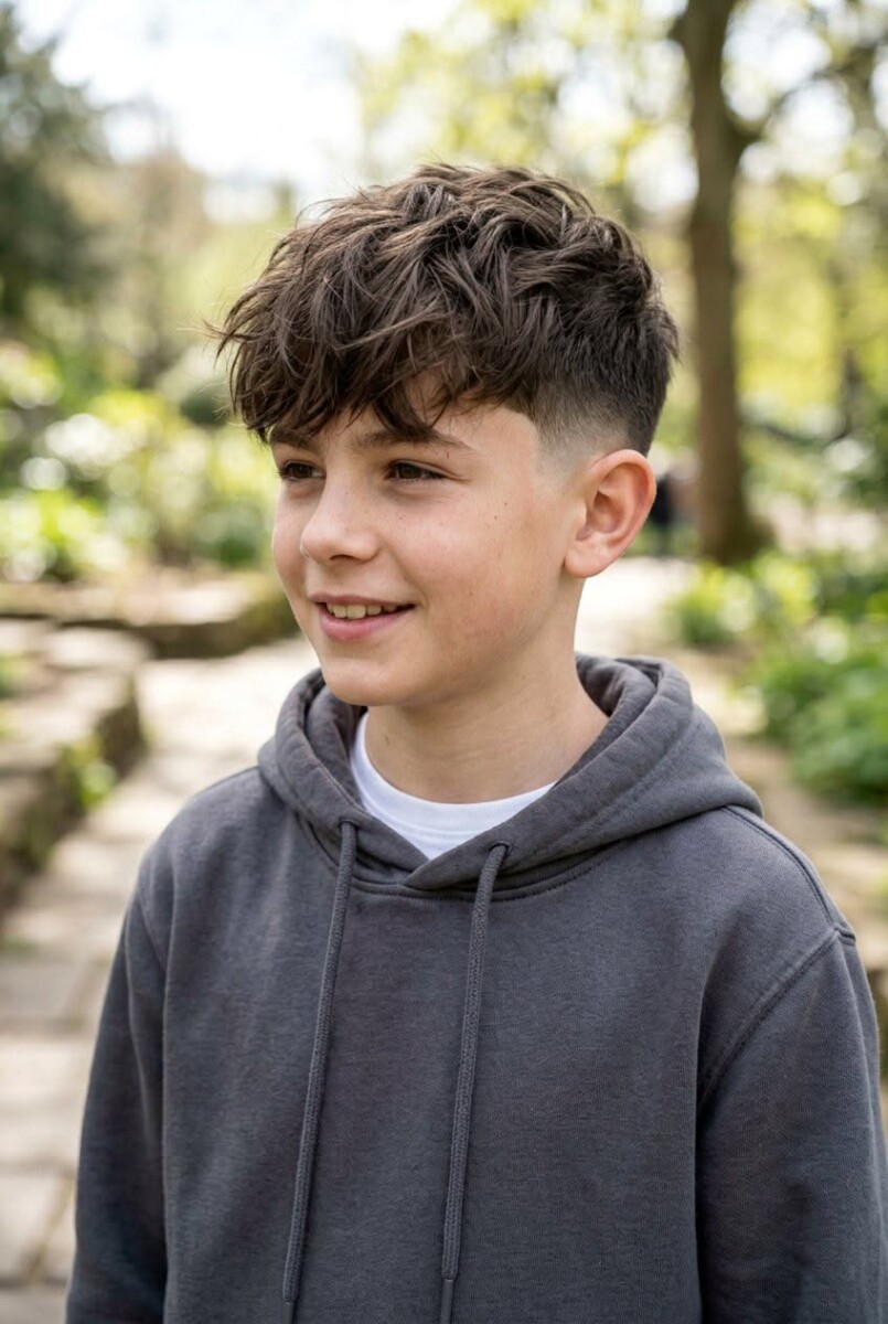 Coupe tendance garçon