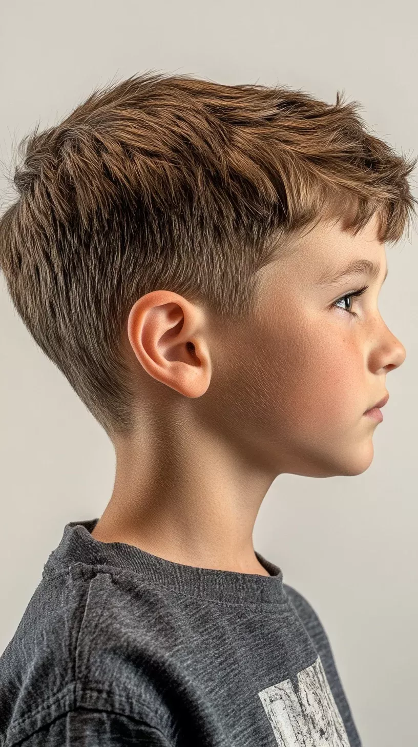 Style cheveux enfant